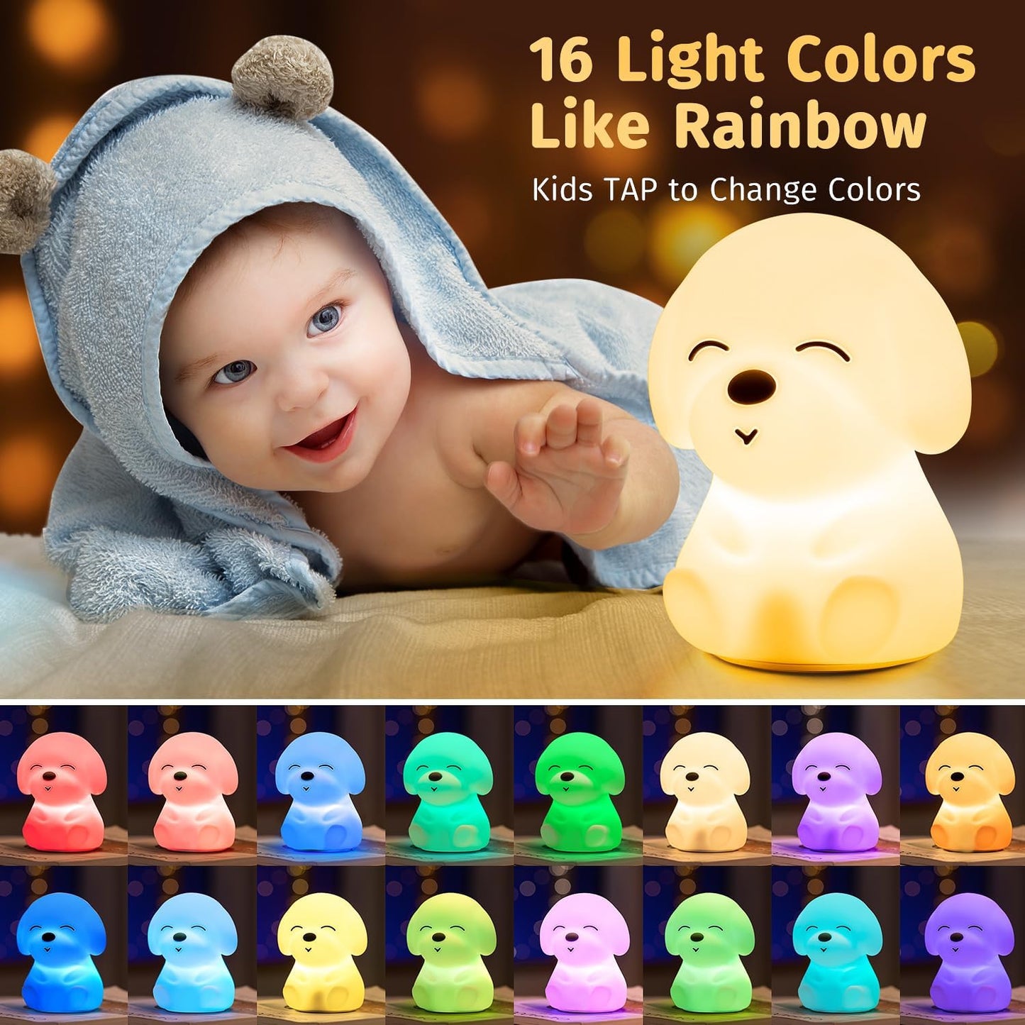 Silicone Light Up Lamp